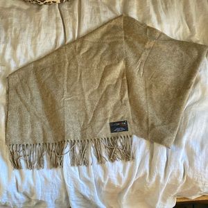 Cashmink V. Fraas Cream Scarf